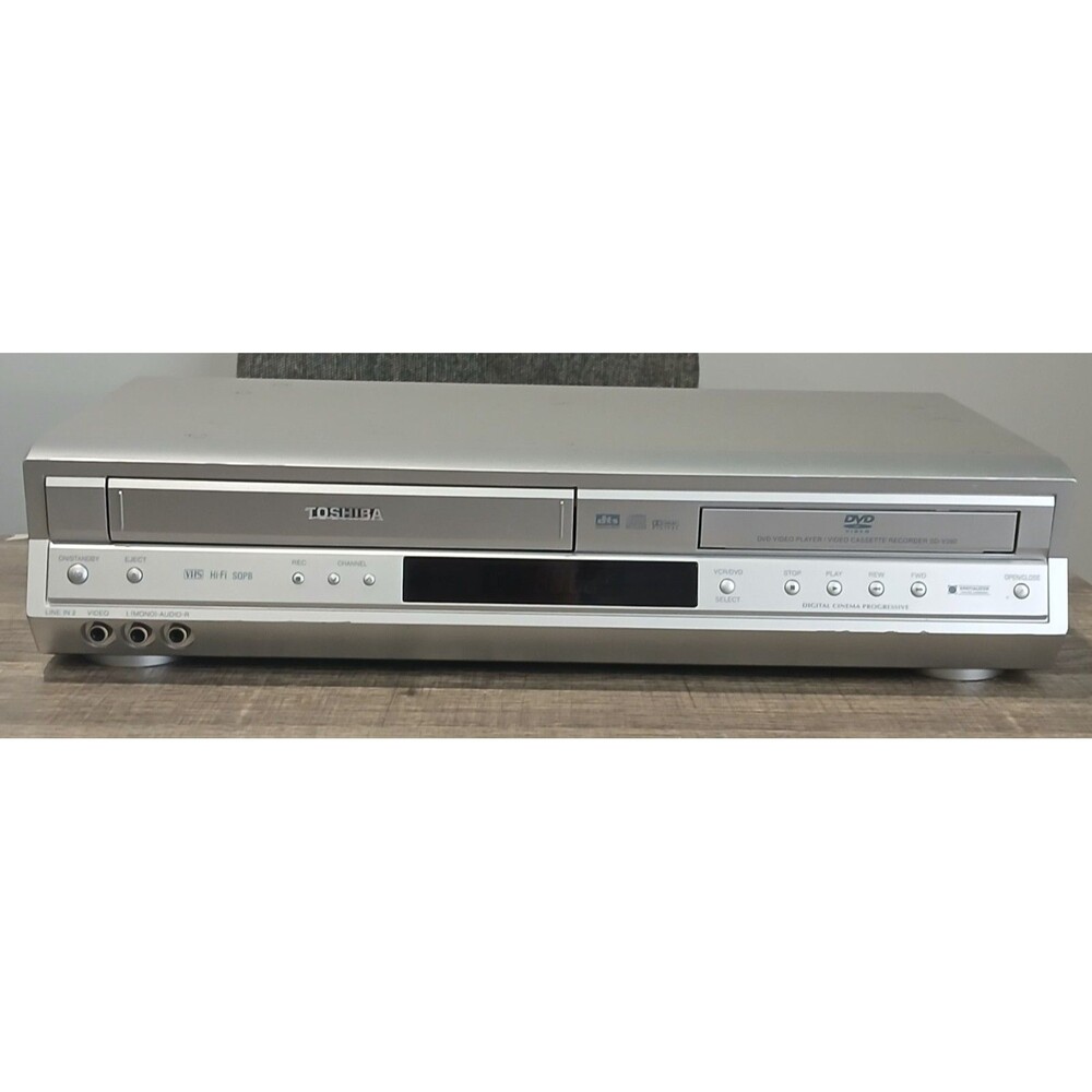 Toshiba DVD VCR Combo Player VHS Recorder. SD-V392SU2. No Remote. Tested.